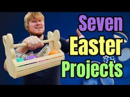 Seven EASY Easter Projects! FREE PLANS. Make Money Woodworking