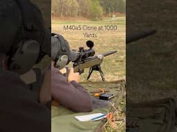 M40a5 Clone at 1000 Yards