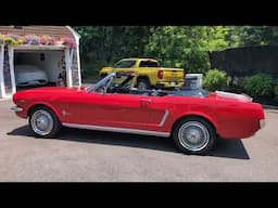 Gorgeous 1964.5 Ford Mustang Convertible For Sale~260~4 Spd~Power Top~Rally Pac~Beautiful Org Resto!