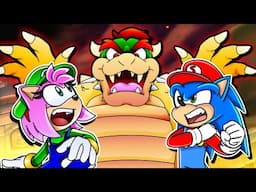 🔥 BEAT BOWSER with Sonic & Amy!!