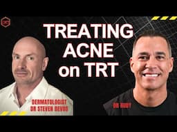 How the Dermatologist Treats Acne on TRT