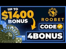 Roobet Promo Code — "4BONUS" | FREE $1400 BONUS (Roobet New Code 2025)