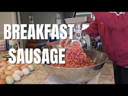 SOUTHERN BREAKFAST SAUSAGE at HOME | Easy & DELICIOUS!