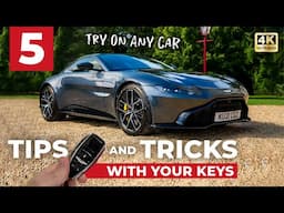 5 TIPS and TRICKS to try with your car keys