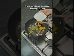 Prepárale un divertido lunch a tu peque aprovechando las #cáscaras de #sandía con esta #receta