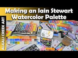 Creating an Iain Stewart Watercolor Palette with His Favorite Colors