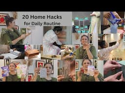 20 TIPS , Ideas , Hacks रोज़ के काम को आसान बनाने वाले, Useful Items for Daily Work,  HOME & Kitchen