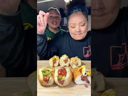 Mini hotdog flight!🌭