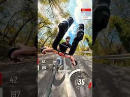 TT bike for a climb? Could be the move… Filmed with the @insta360 X5 #cyclingshorts