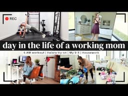 I'M SOLO THIS WEEK! Day in the Life of a Working Mom | Work from Home Mom Routine | Amanda Fadul
