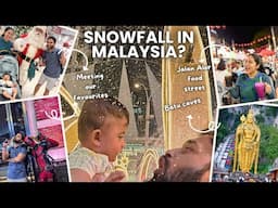 Pavilion mall Bukit bintang snowfall | Batu caves | Jalan Alor street food Malaysia travel guide
