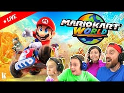 🔴 LIVE Mario Kart World Family Battle (Nintendo Switch 2) and Q&A