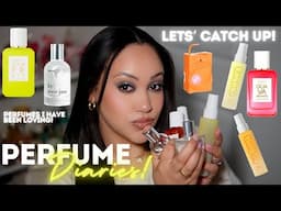 LET'S CATCH UP! 💗 PERFUMES I HAVE BEEN LOVING + PERFUMES  I WORE DURING MY MOVE! | AMY GLAM ✨