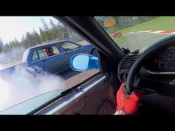RAW: E36 M3 Tandem with a Volvo at The Ridge on DW10