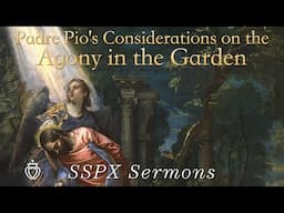 Padre Pio's Considerations on the Agony in the Garden - SSPX Sermons