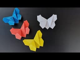 Origami Kupu-kupu Sayap Sungut | How to make Origami Butterfly