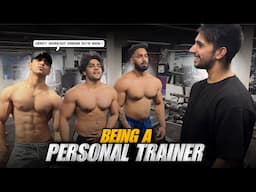 Being a personal trainer for a day featuring Fuaark || @aarushbhola17 @MANNULIFTS @amanliftss
