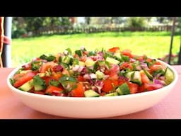 Klasik Çoban Salatası Tarifi | Canandan Tarifler