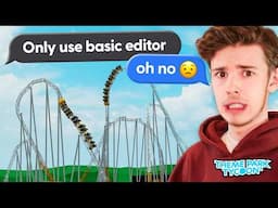 Recreating HYPERIA with ONLY Basic Editor in Theme Park Tycoon 2!