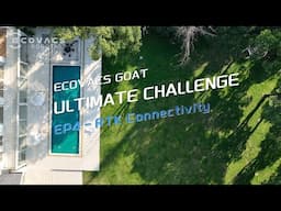 RTK Connectivity Challenge? Easy peasy for ECOVACS GOAT! 🛰️🐐