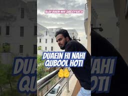 Duaein Nahi Qubool Ho Rahi? #islamicshorts #muslimstatus #sunnah #philanthropy