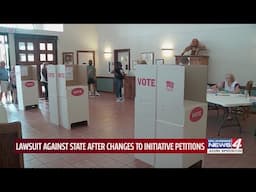 Lawsuit against state after changes to initiative petitions