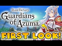 Early First Look at Rune Factory: Guardians of Azuma on Switch #sponsored