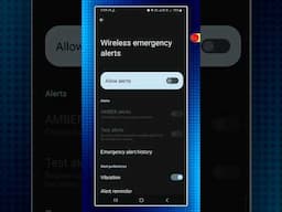 Emergency Alert‼️ जल्दी इस Setting को जरूर Turn On कर ले🔥 #shorts