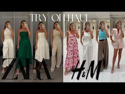 Summer ZARA and H&M *** | Try On HAUL | ***