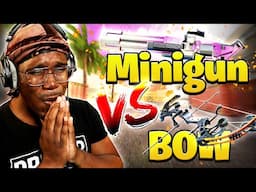 The Minigun or The Bow in Blood Strike