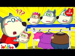 Body Swap - Which Family Magic Mask Will Wolfoo Use? | Educational Video | Wolfoo Family