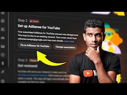 AdSense Step 2: YouTube Earn Tab Error Fix – Full Solution Explained! 🛠
