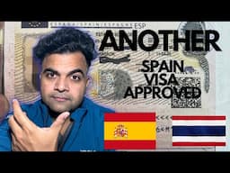 Another visa approved for Spain 🇪🇸 | Spain visa approved from Bangkok 2025
