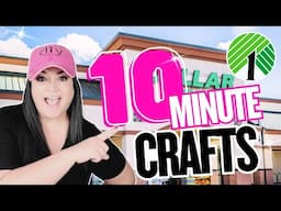 GENIUS 🤯 10 MINUTE Dollar Tree DIY Crafts