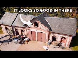 First MAJOR Milestone completed in the 200 Year Old Coach House Renovation