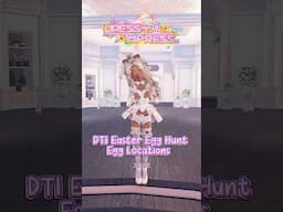 EASTER EGG LOCATIONS - DRESS TO IMPRESS (BUNNY HOP POSE)🐰💞 #roblox #dresstoimpress #dti