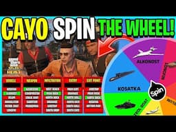 GTA 5 Online Spin The Wheel On The Cayo Perico Heist!