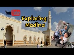 Exploring Madina - Quba Mosque, Museum + Global Food Village #umrahvlog