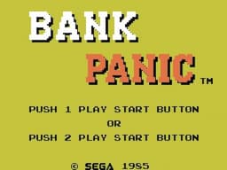 Sega SG-1000 Longplay [31] Bank Panic