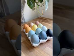Naturally Dyed Easter Eggs