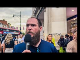 They’re taking away free speech like preaching because of hurt feelings. | Oxford St. | London, UK