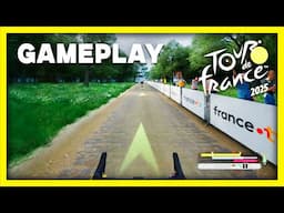 NEW Tour de France 2025 GAMEPLAY! - Paris-Roubaix / Trouée d'Arenberg