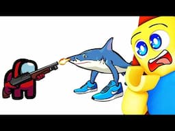 AMONG US vs BRAINROT (FUNNIEST ANIMATION MEMES)