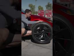I Added 40 Miles of Range with these Wheels/Tires #shorts