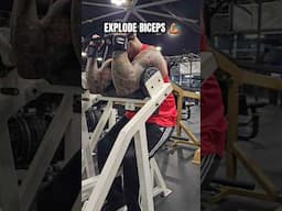 EXPLODE Biceps With These...💪🏽💪🏽💪🏽 #bodybuilding #fitness #gym