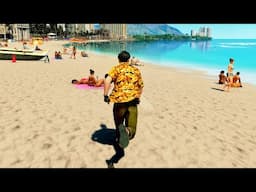 Like a Dragon: Pirate Yakuza in Hawaii Demo (PC) Free Roam & Combat Gameplay - 4K/60FPS