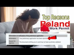 Top Reasons why Poland Work Permit was Rejected/ not Verified 2025