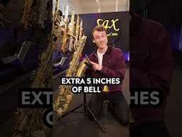 Size matters 😮 #saxophone #sax #music