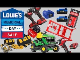 Memorial Day Tool Deals At LOWES And Amazon!