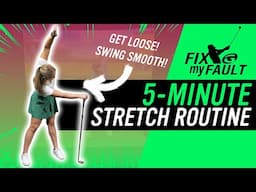 5-Minute Golf Warm-Up Stretch Routine for Better Mobility, Swing Speed & Injury Prevention